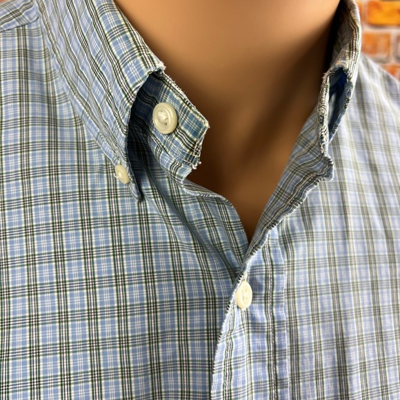 Men’s Ralph Lauren Blue Plaid Classic Fit Button Down Long Sleeve Shirt L - Picture 2 of 6